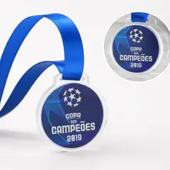 Medalha em Acrílico com a sua marca