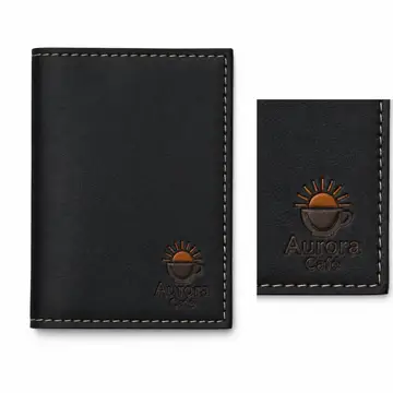 Porta documento bidins com porta cartões com a sua marca