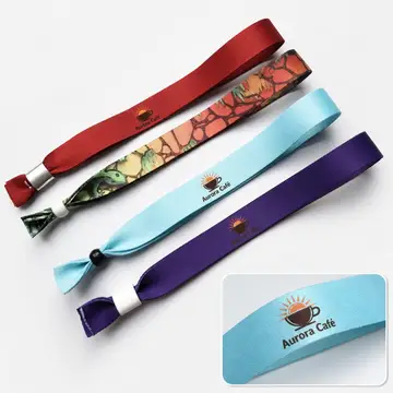Pulseira de Tecido 15mm com a sua marca