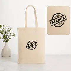Sacola de Algodão Ecobag 20x30cm com a sua marca