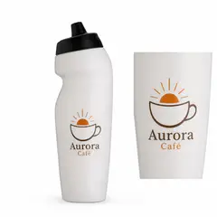 Squeeze plástico 640ml com a sua marca