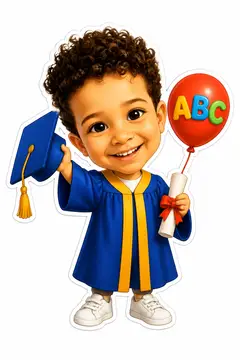 Troca de corpo na caricatura: Formatura do ABC