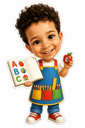 Troca de corpo na caricatura: Professor(a) do ABC