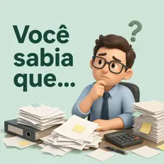 Carrossel "Você sabia que…" — Contabilidade & escritório
