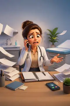 Vídeo 3D cartoon: a dor e a solução — Clínica & consultório