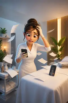 Vídeo 3D cartoon: a dor e a solução — Estética & beleza
