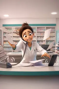 Vídeo 3D cartoon: a dor e a solução — Farmácia & suplementos