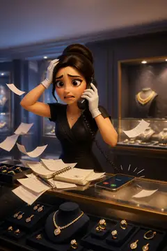 Vídeo 3D cartoon: a dor e a solução — Joias, óculos & relógios