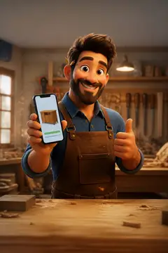 Vídeo 3D cartoon: a dor e a solução — Móveis, construção & reforma
