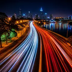 /lighttrails — Rastros de luz