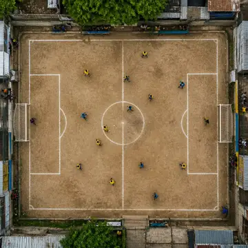 /topdown — Vista diretamente de cima