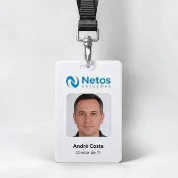 Crachá 3D da minha empresa