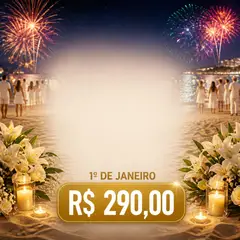 Post de promoção: Ano Novo (Réveillon na praia)