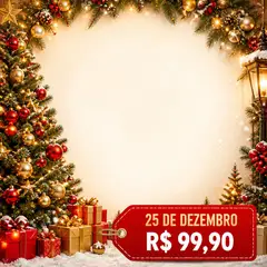Post de promoção: Natal (Natal clássico)