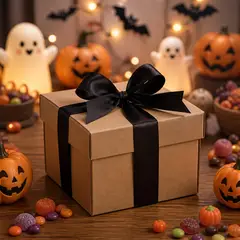 Seu produto no clima de Halloween (Dia das Bruxas) (Halloween fofo)