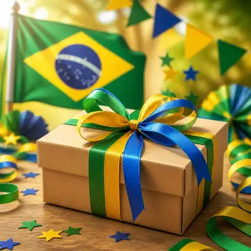 Seu produto no clima de Independência do Brasil (Verde e amarelo)