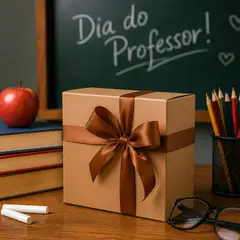 Seu produto no clima de Dia do Professor (Sala de aula)