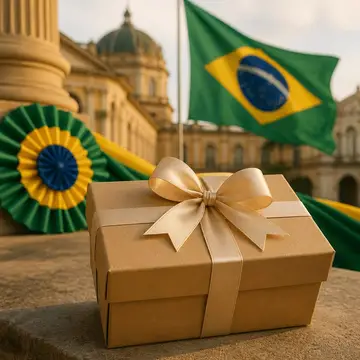 Seu produto no clima de Proclamação da República (Institucional)