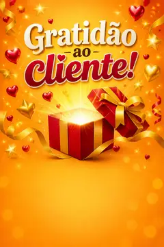 Story de Dia do Cliente (Gratidão ao cliente)