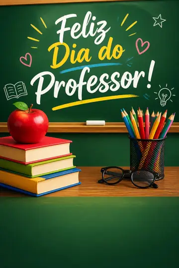 Story de Dia do Professor (Sala de aula)