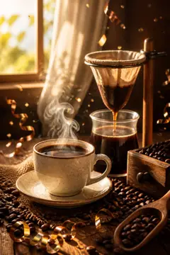 Vídeo de abertura: Dia do Café (Grãos e aroma)