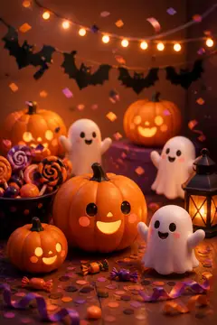 Vídeo de abertura: Halloween (Dia das Bruxas) (Halloween fofo)
