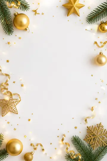 Vídeo de abertura: Natal (Dourado minimalista)