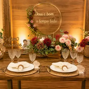 Foto profissional da sua mesa de casamento: mini wedding intimista
