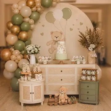 Foto profissional da sua decoração: Chá de bebê