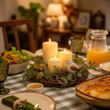 Centro de mesa: Almoço de domingo