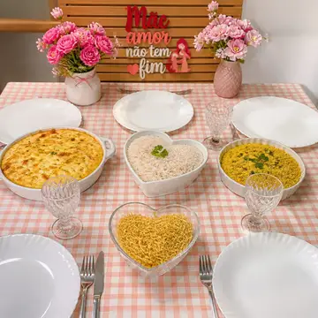 Foto profissional da sua mesa posta: Dia das Mães
