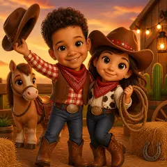 Aniversariante no tema Country e rodeio