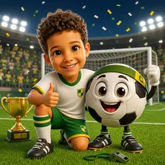 Aniversariante no tema Futebol