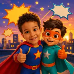 Aniversariante no tema Super-herói
