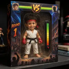 Meu boneco na caixa: Jogo de luta