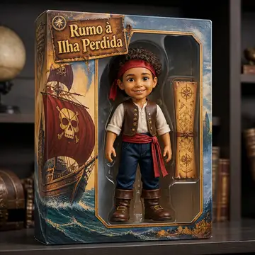 Meu boneco na caixa: Pirata aventureiro