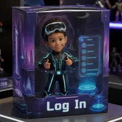 Meu boneco na caixa: Realidade virtual
