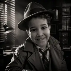 Eu como personagem: Detetive noir