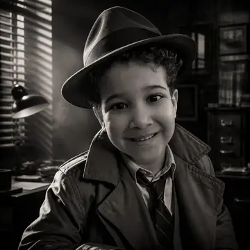 Eu como personagem: Detetive noir