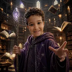 Eu como personagem: Escola de magia