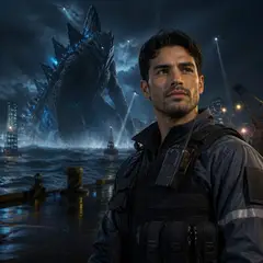 Eu como personagem: Monstro gigante