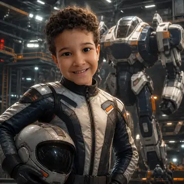 Eu como personagem: Robô gigante