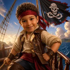 Eu como personagem: Pirata aventureiro