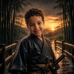 Eu como personagem: Samurai