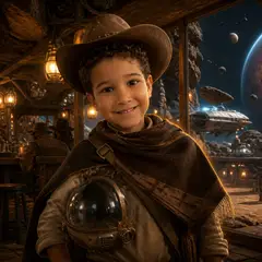Eu como personagem: Faroeste espacial