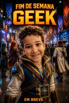 Pôster de filme comigo: Evento geek