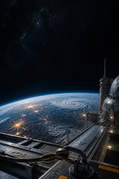 Papel de parede do celular: Sobrevivência no espaço