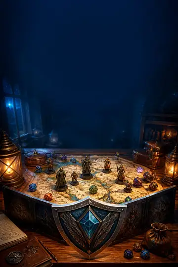 Papel de parede do celular: Mesa de RPG