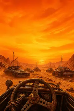 Papel de parede do celular: Pós-apocalipse no deserto