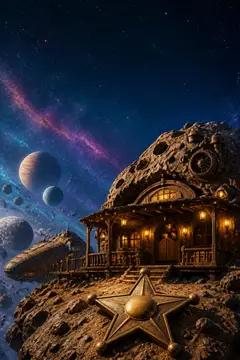 Papel de parede do celular: Faroeste espacial